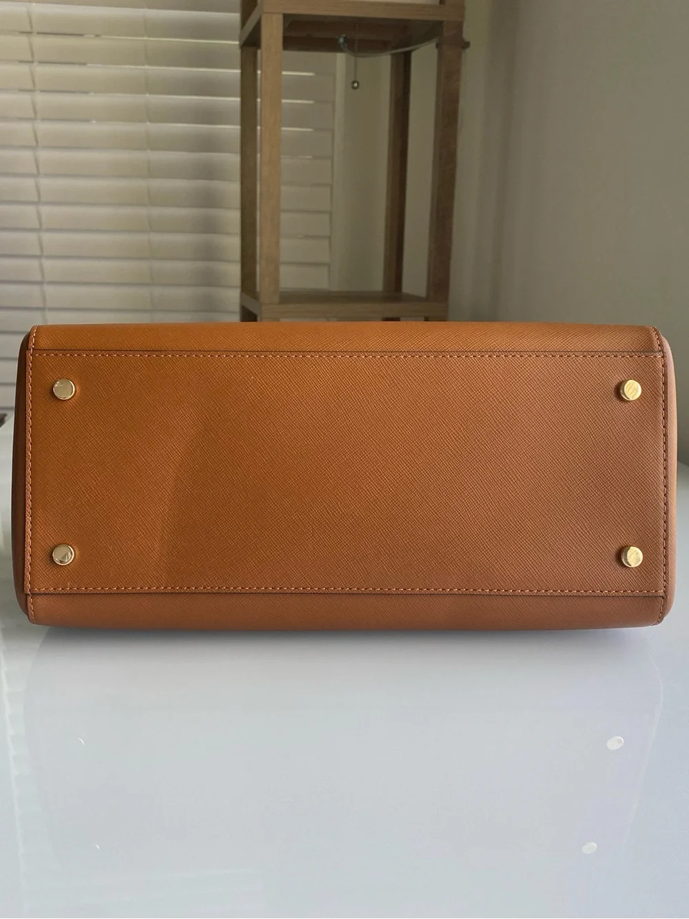 Kate Spade Warm Cognac Satchel Crossbody